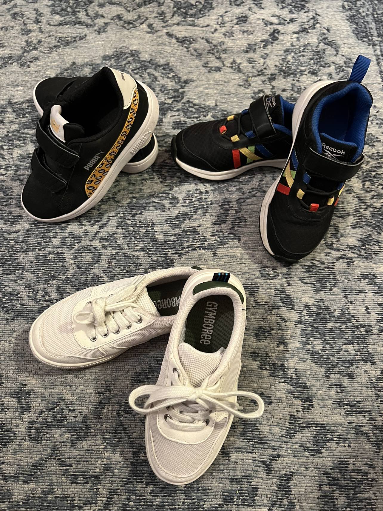 Kids sneakers, size 10 - 11