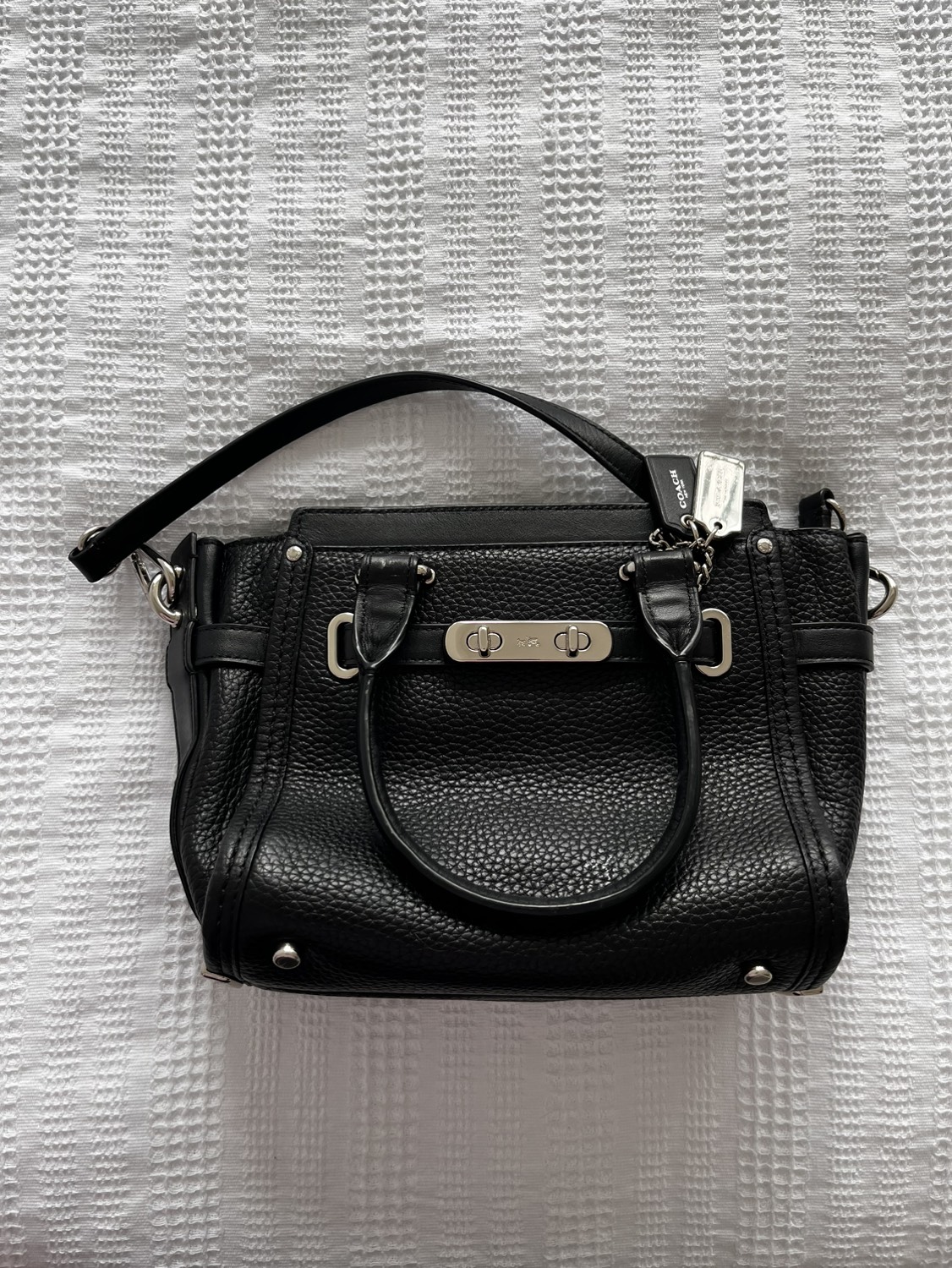 Coach Black Hand Bag