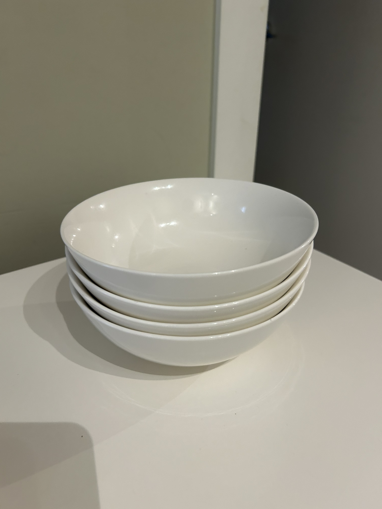 IKEA all white plates and bowls #freecycle - photo 2