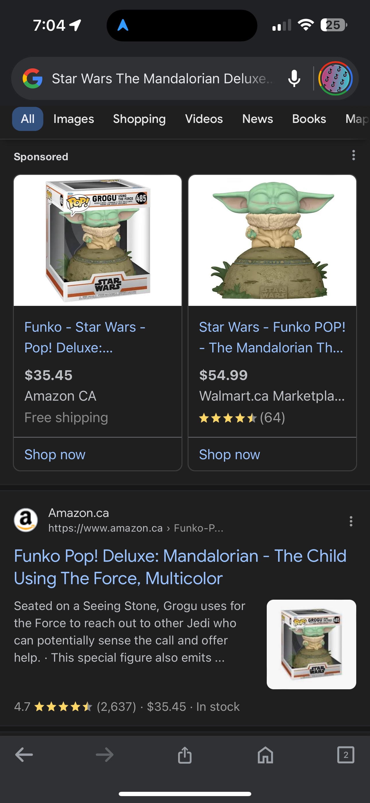 Star Wars The Mandalorian Deluxe Grogu  Funko Pop! image indicator(2)
