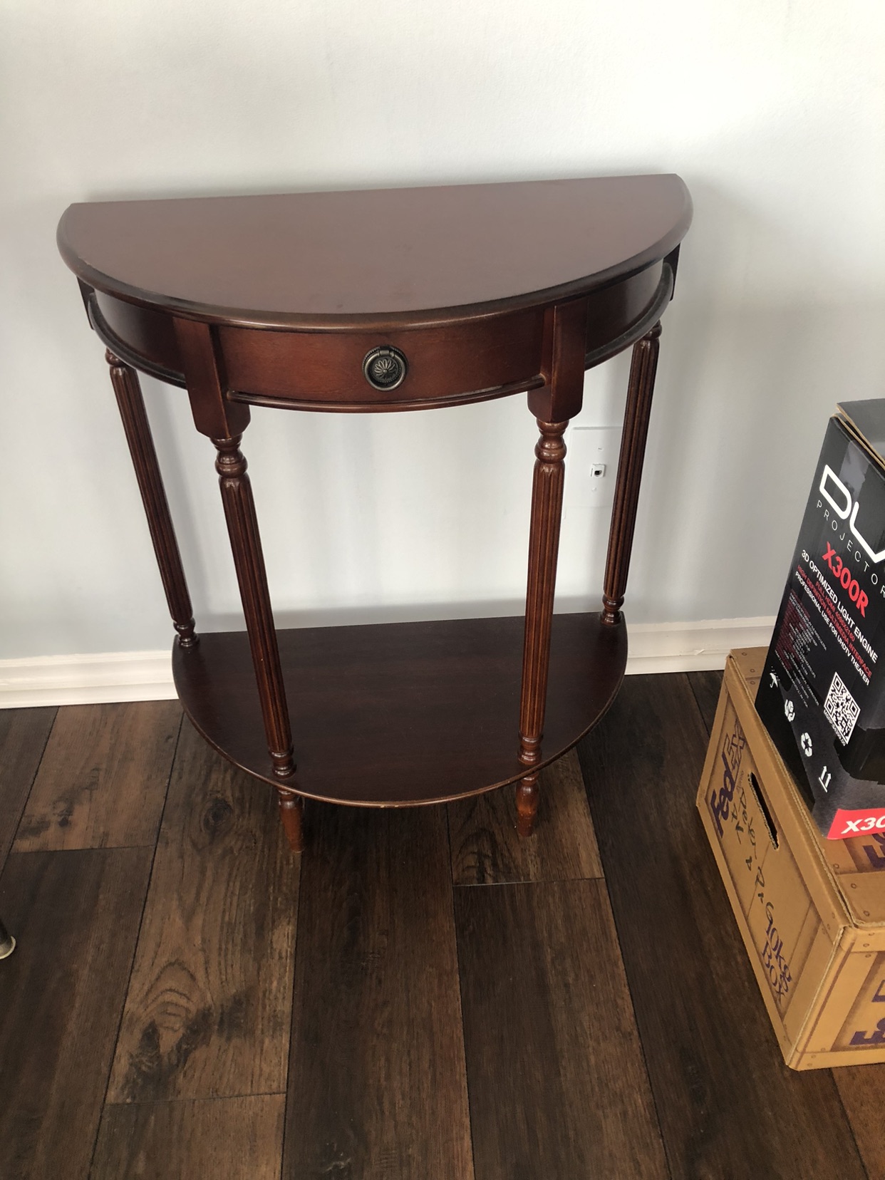 Corner table wood - photo 2