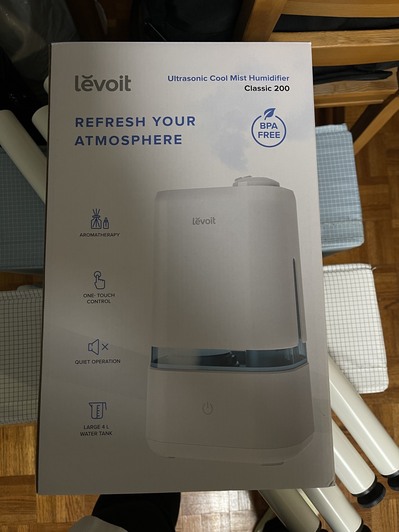 LEVOIT Humidifier for Bedroom, 4L