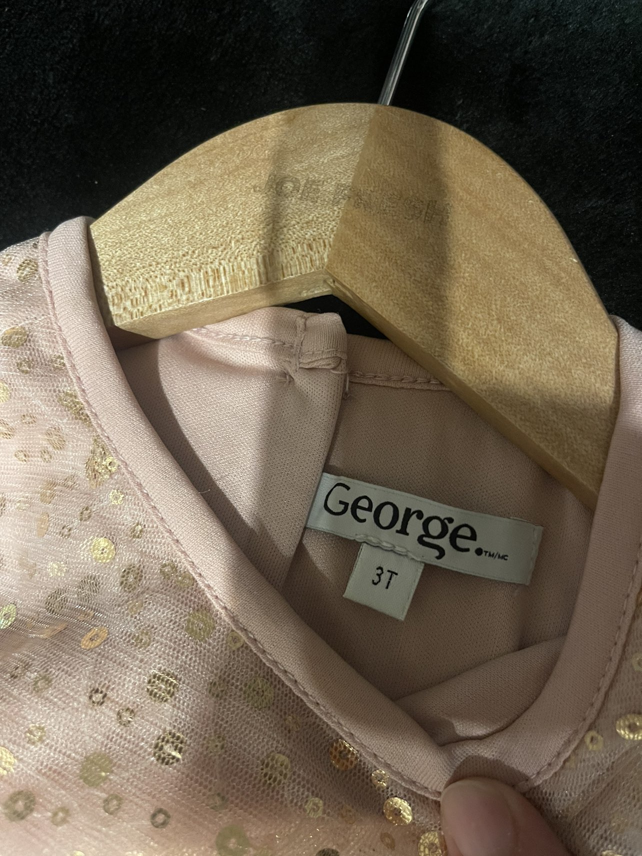 George Toddler Girls' Sequin Dress size 3years - photo 3