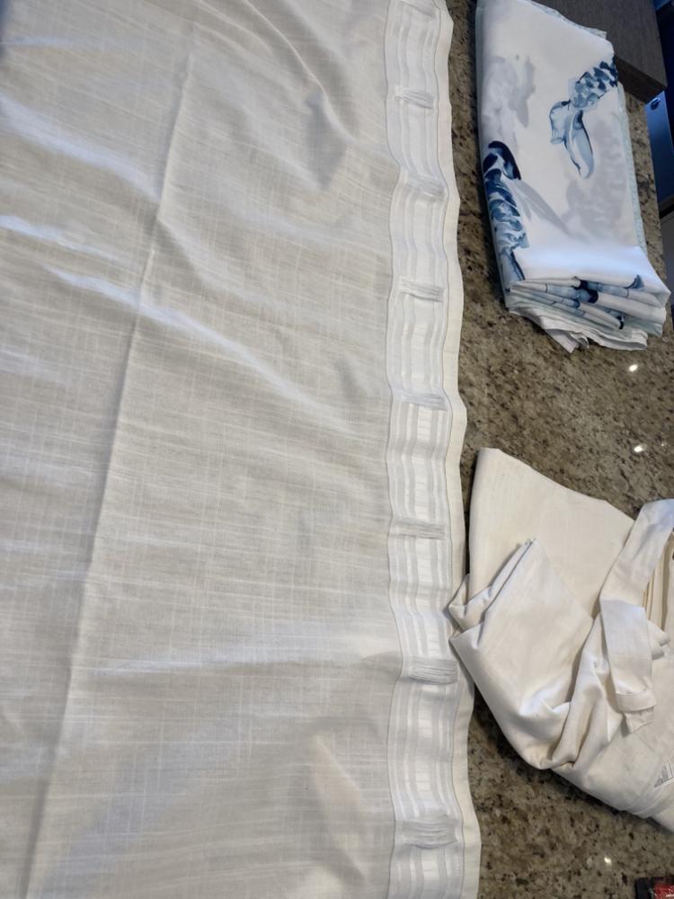Ikea living room curtain set (white) - photo 2