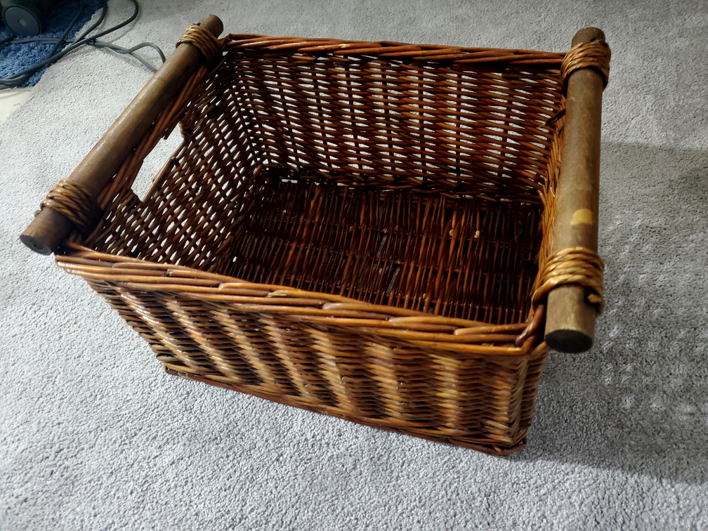 Wicker Storage Bin thumbnail