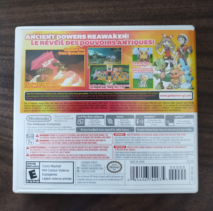 Pokemon Omega Ruby for 3DS image indicator(3)