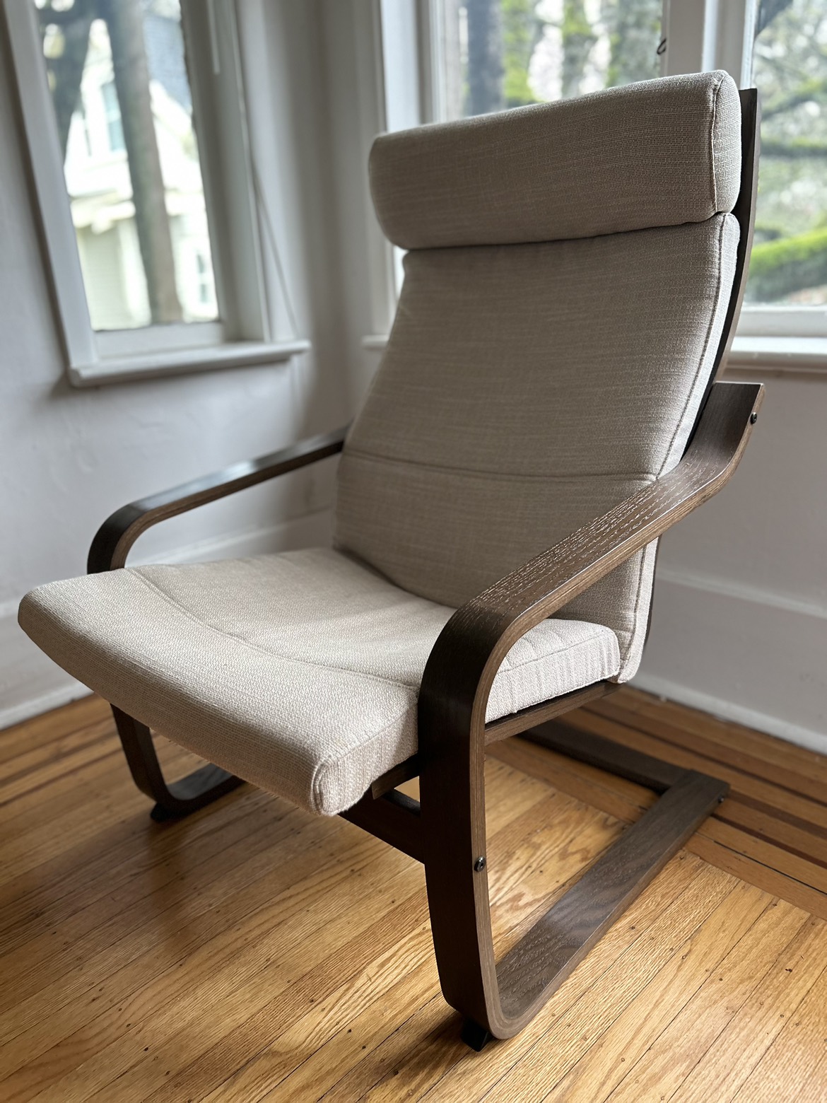 IKEA - POANG CHAIR - BROWN