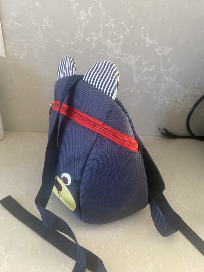 Small Bear Pattern Bag with leash thumbnail