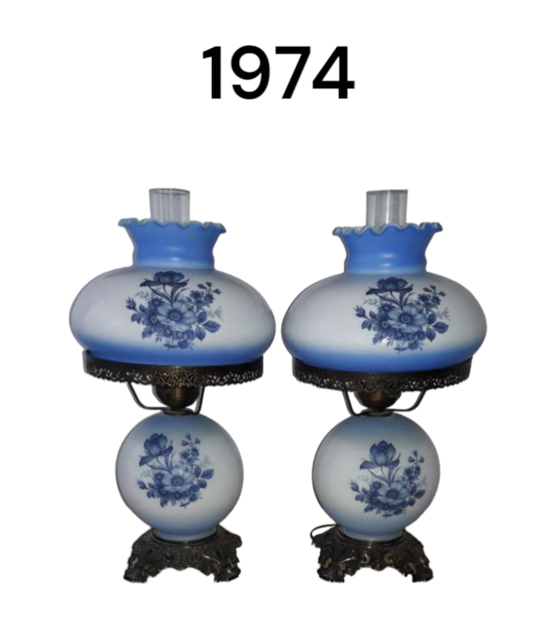 1974 large Hurricane electric Lamps- working 1 owner thumbnail