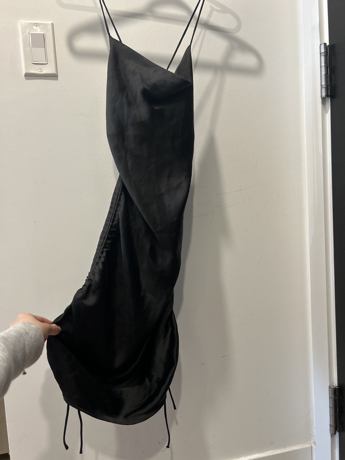 Zara satin mini dress never worn - photo 2