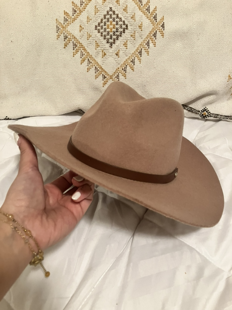Boho style women’s hat small-medium size thumbnail