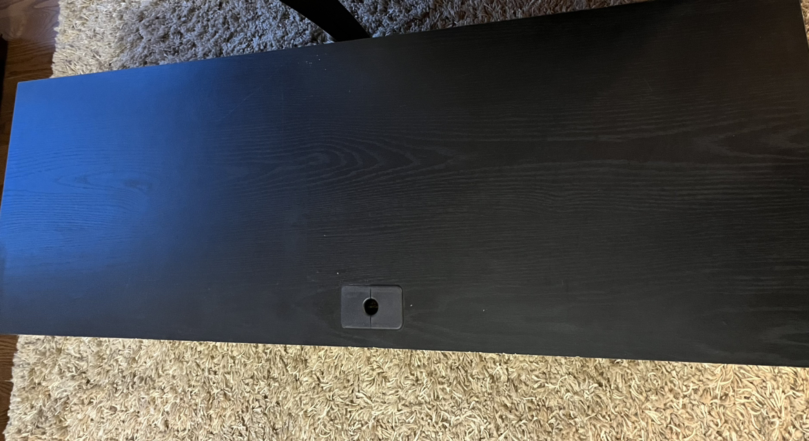 TV stand with shelves for TV up to 55” image indicator(5)