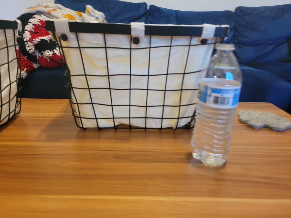 Wire Baskets with Canvas Interior - photo 3