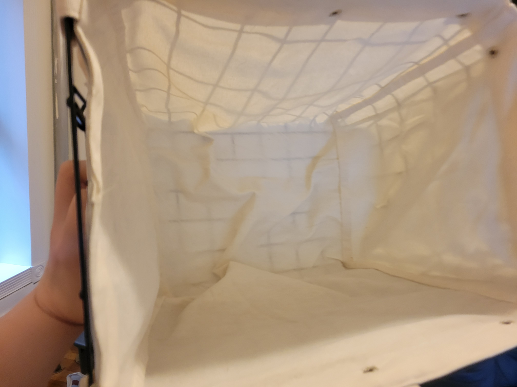 Wire Baskets with Canvas Interior - photo 5