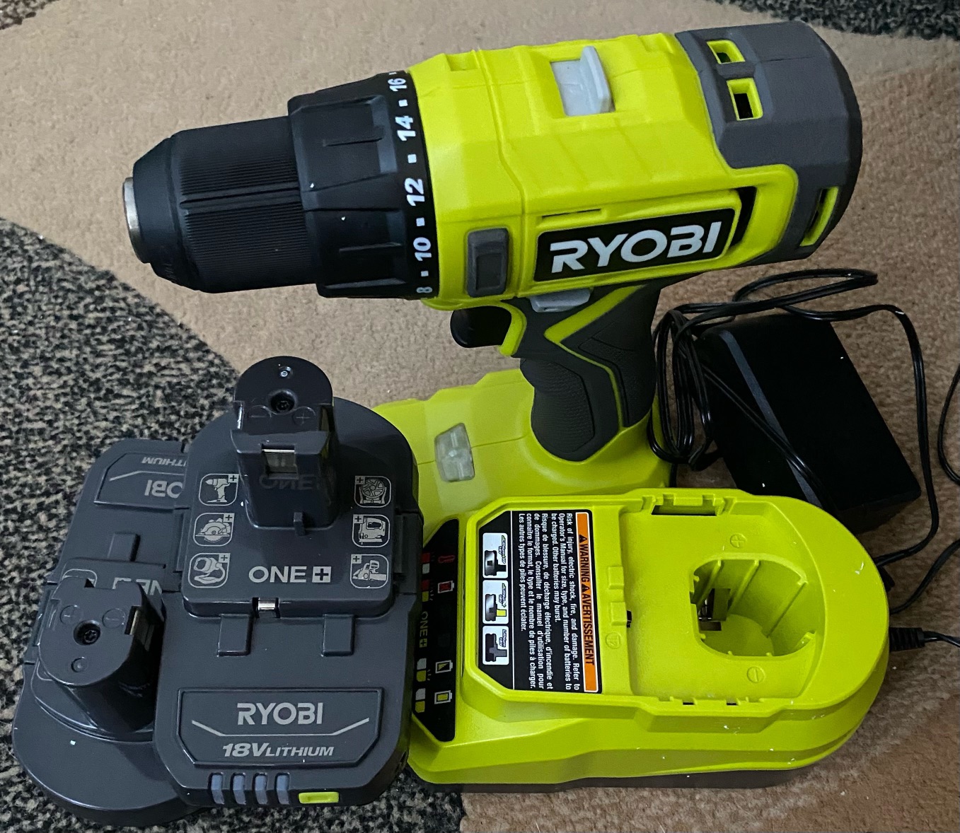 Ryobi Drill & Saw Set - photo 3