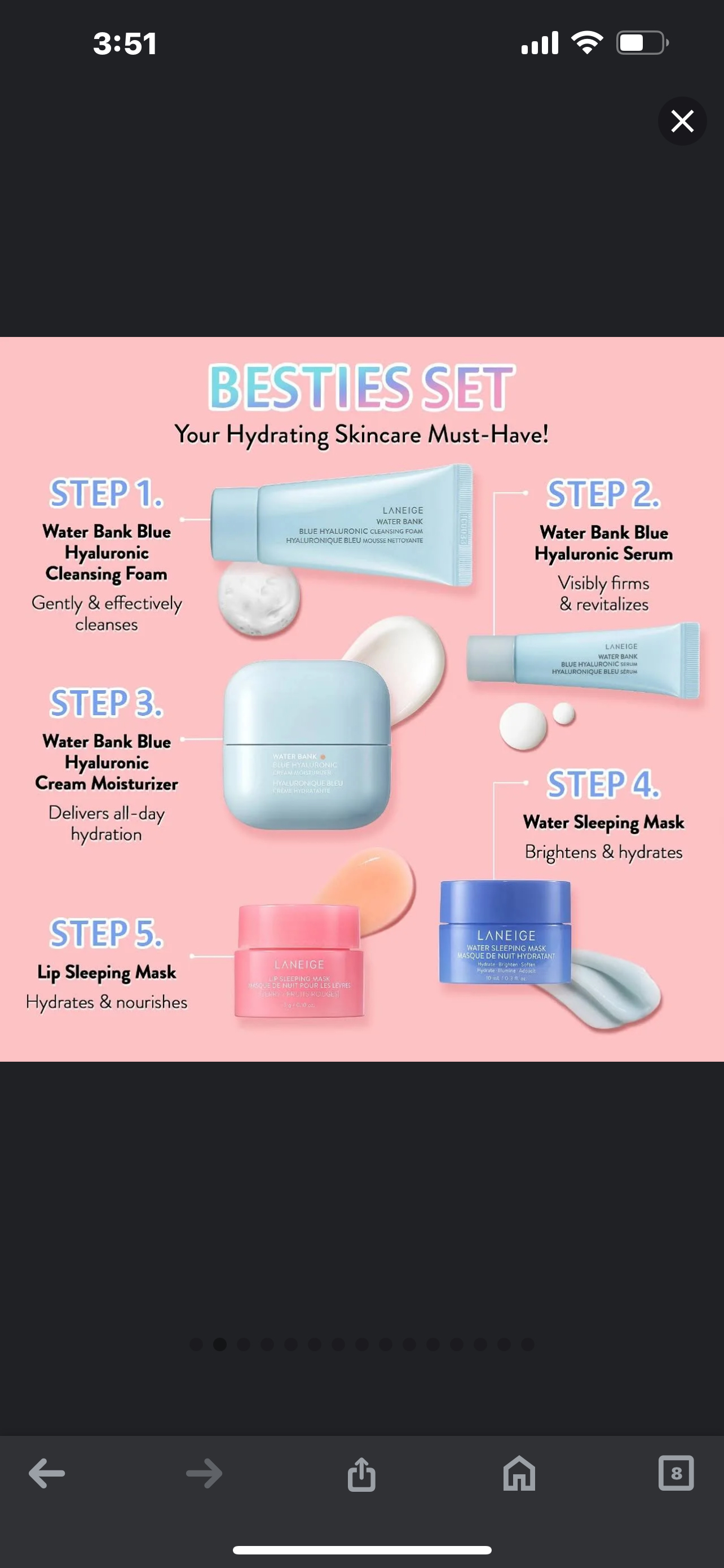 2 Laneige Besties Sets - New - photo 3
