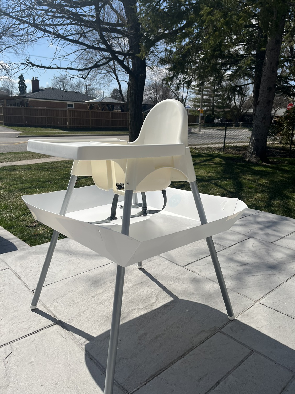 Ikea Antilop High Chair with Tray + Catchy attachment - photo 2