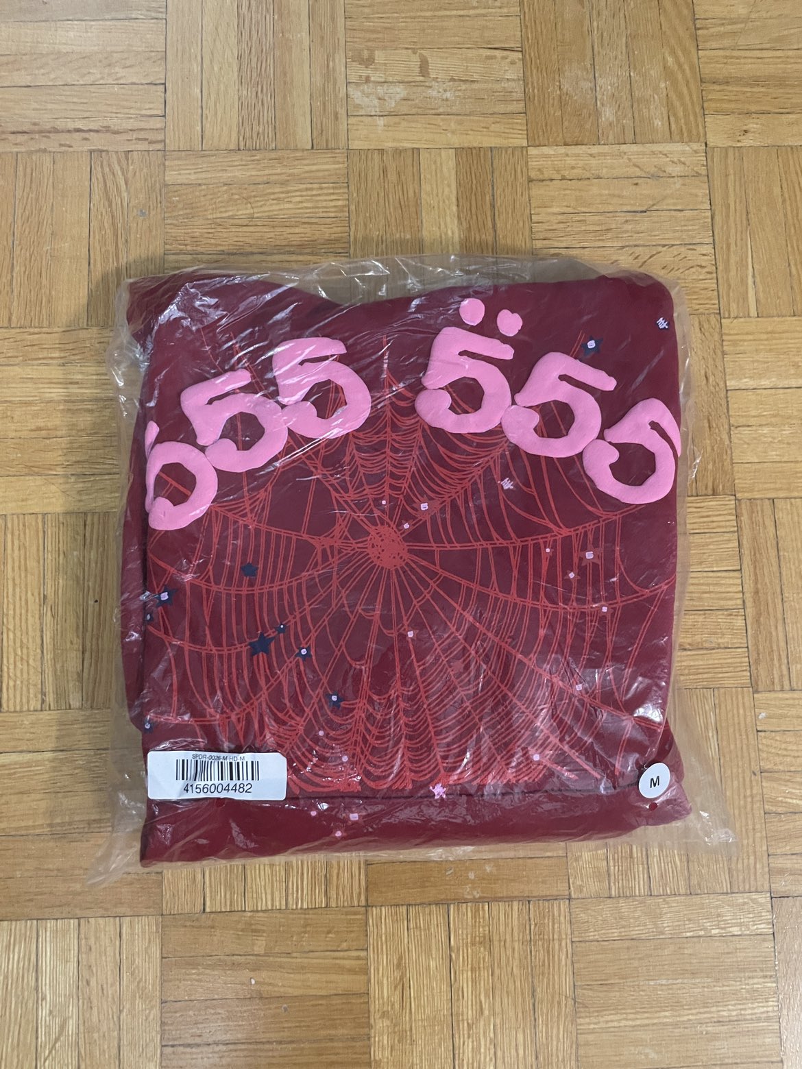 555 Red Spider Hoodie