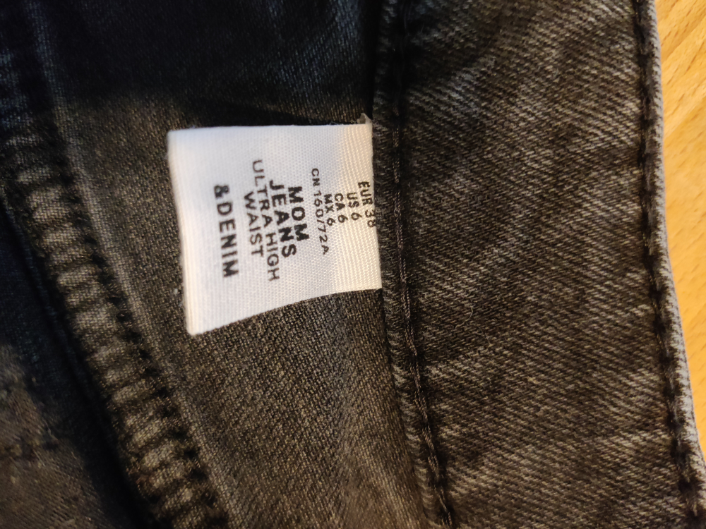 H&M Ash Black Denim image indicator(3)