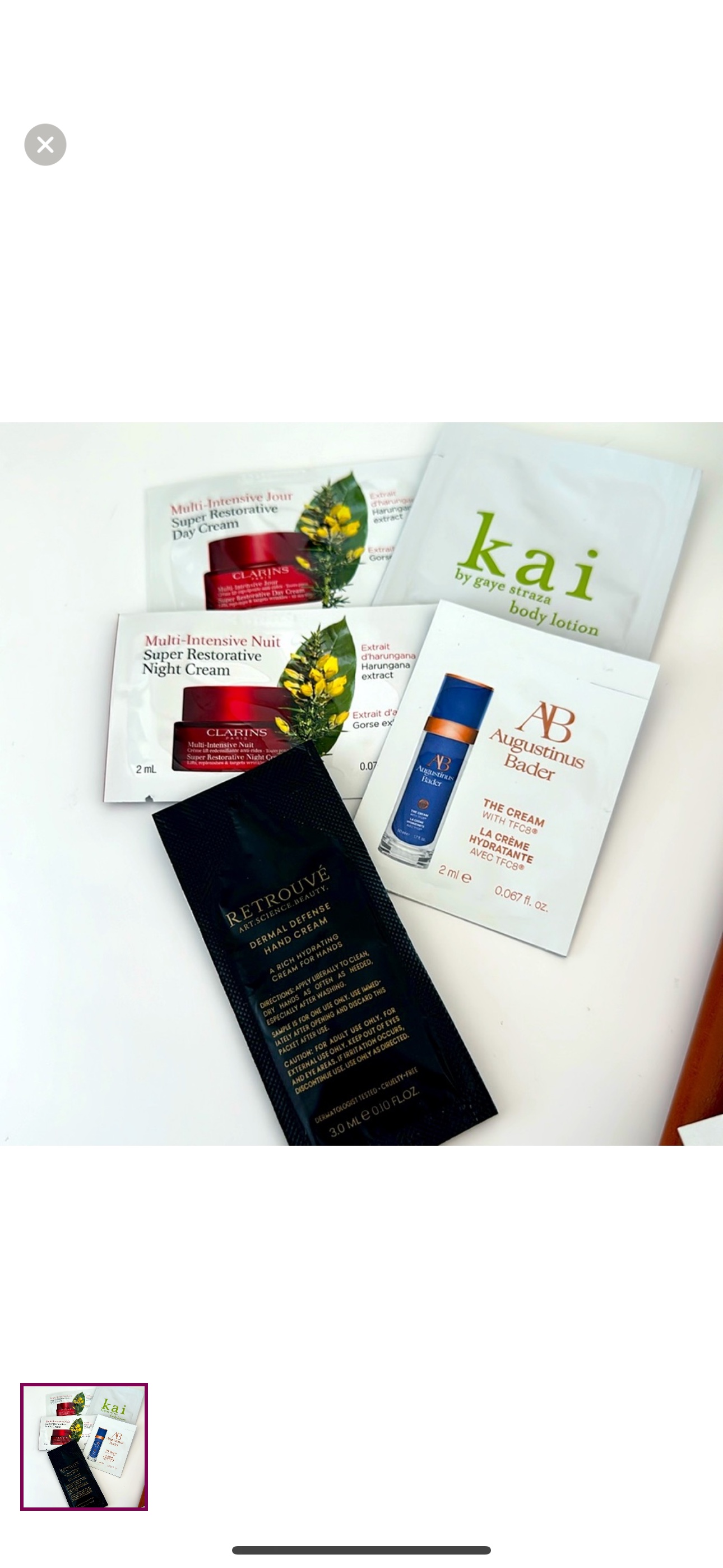 Beauty samples! image indicator(4)