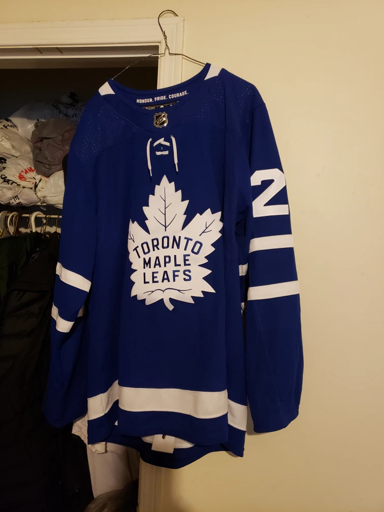 Authentic Toronto Maple Leafs Jersey Size 56 (2XL) thumbnail