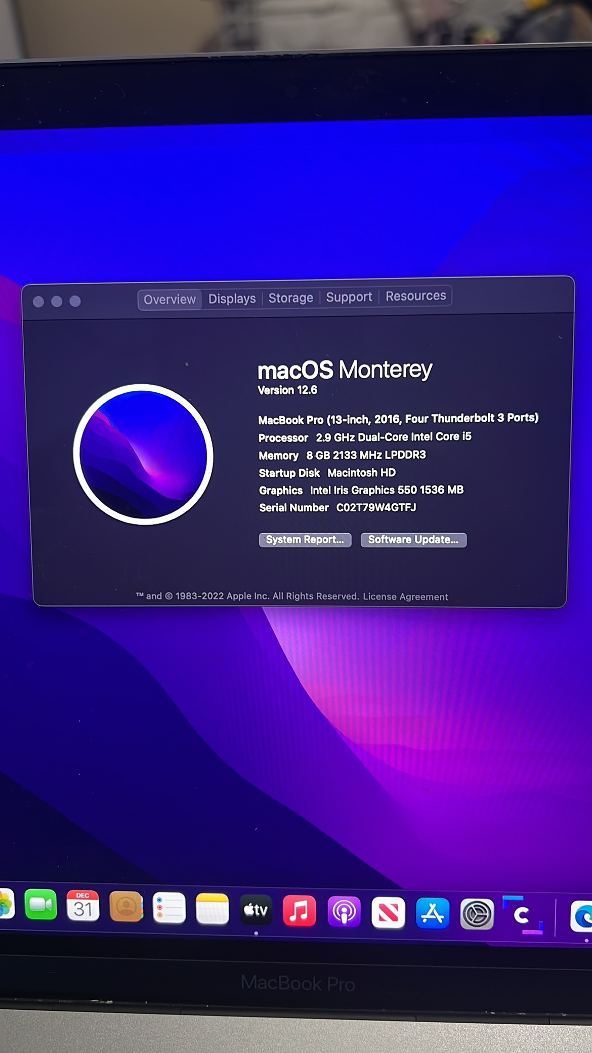 MacBook Pro ,2016, 256g - photo 2