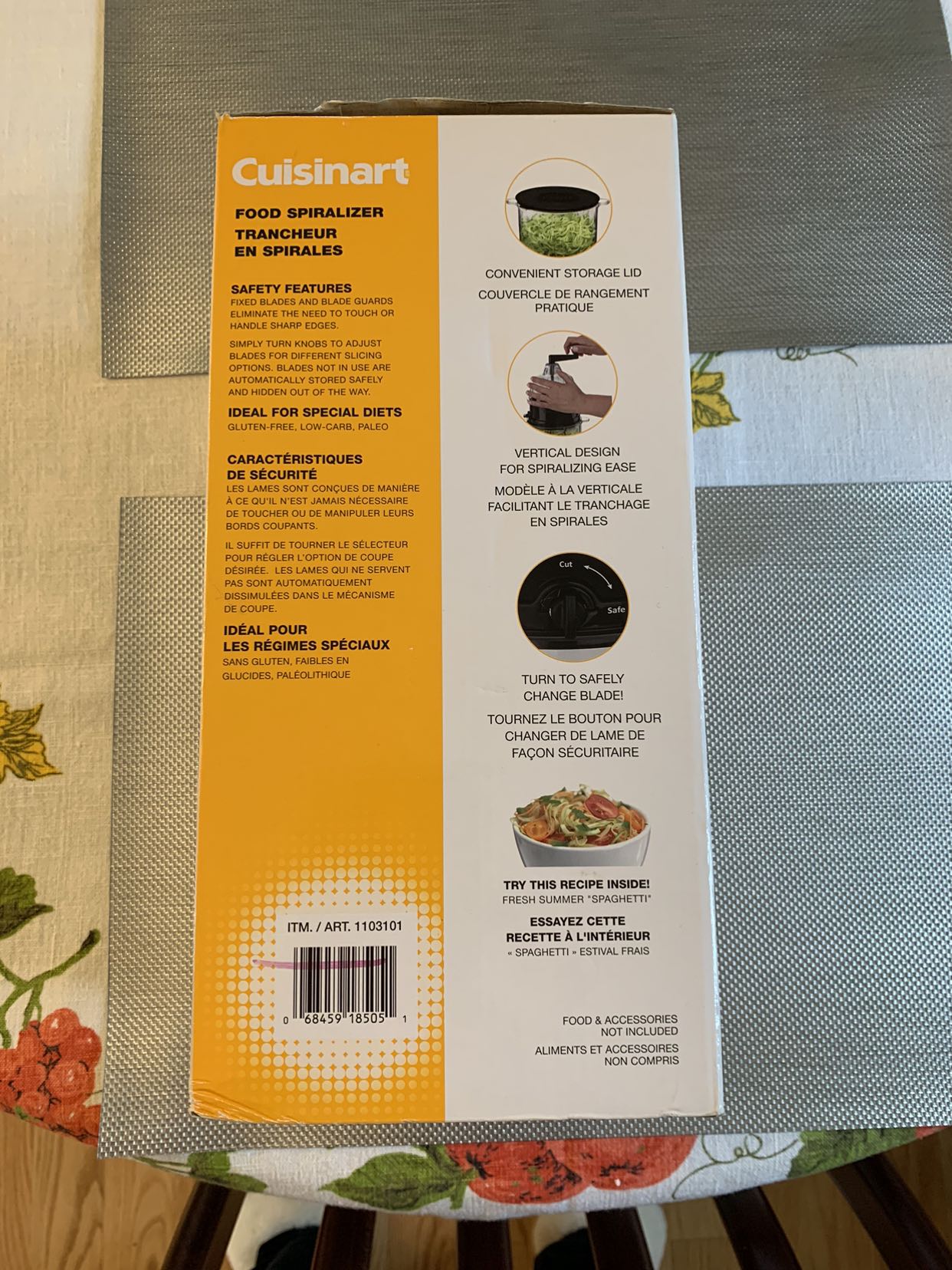 Cuisinart Food Spiralizer image indicator(2)