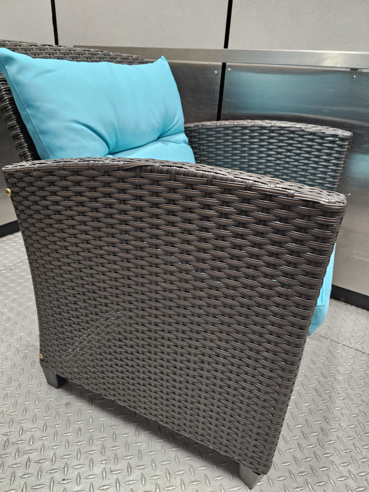 Single Rattan Patio Chair 🥕 - photo 3