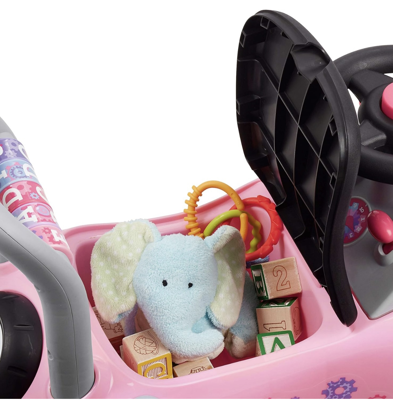 Radio Flyer Creativity Car, Pink Large image indicator(2)