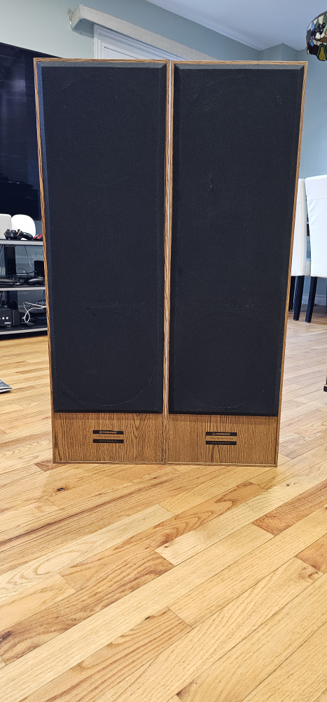 Pioneer Vintage 3-Way Tower Speakers CS-J505Q