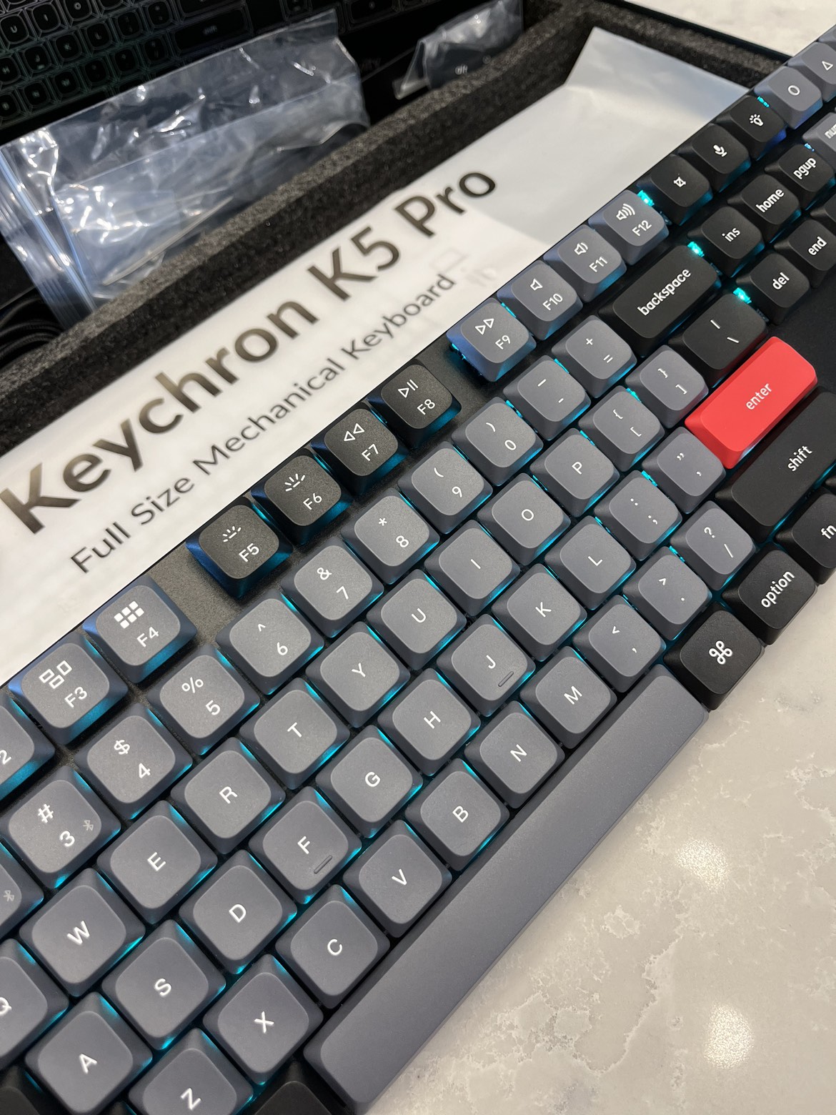 Keychron K5 Pro Mechanical Keyboard image indicator(5)