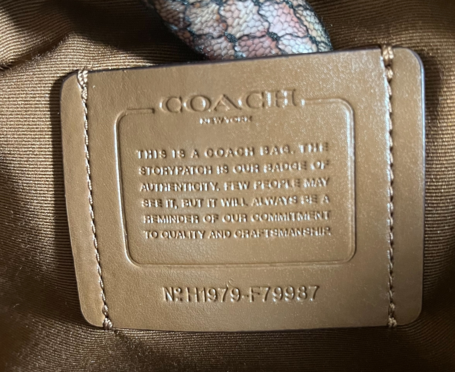Authentic Vintage Coach NEW YORK City Tote Bag - photo 3