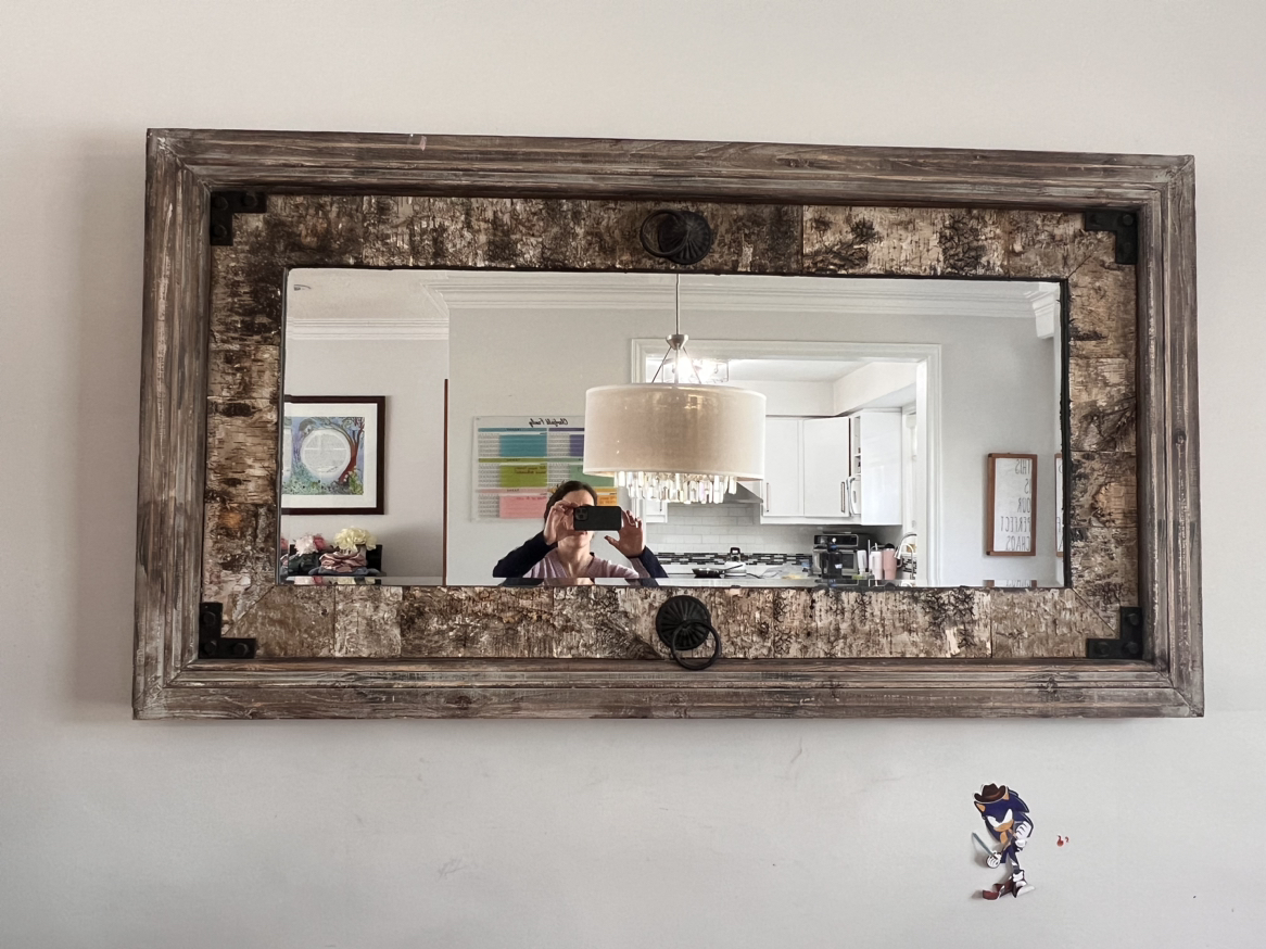 Mirror - gorgeous wooden mirror thumbnail
