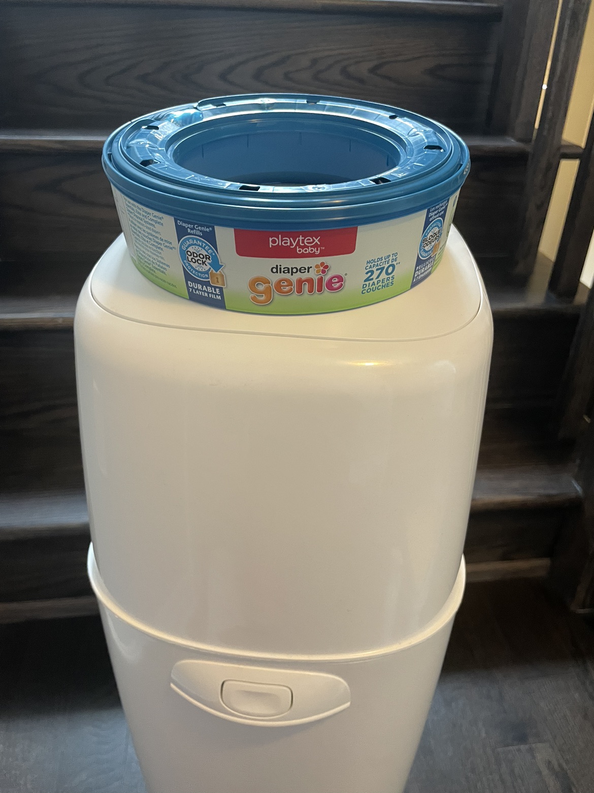 Diaper Genie with 1 Refill - #freecycle - photo 2