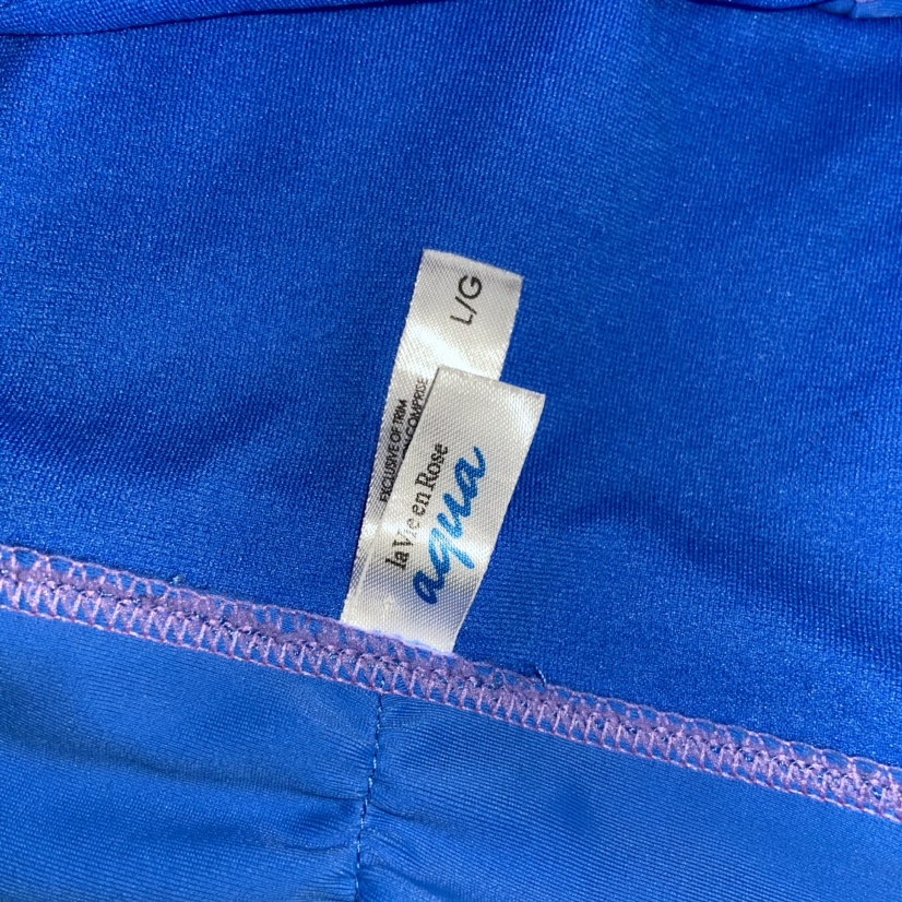 La Vie en Rose bikini blue 2 piece size Large image indicator(2)