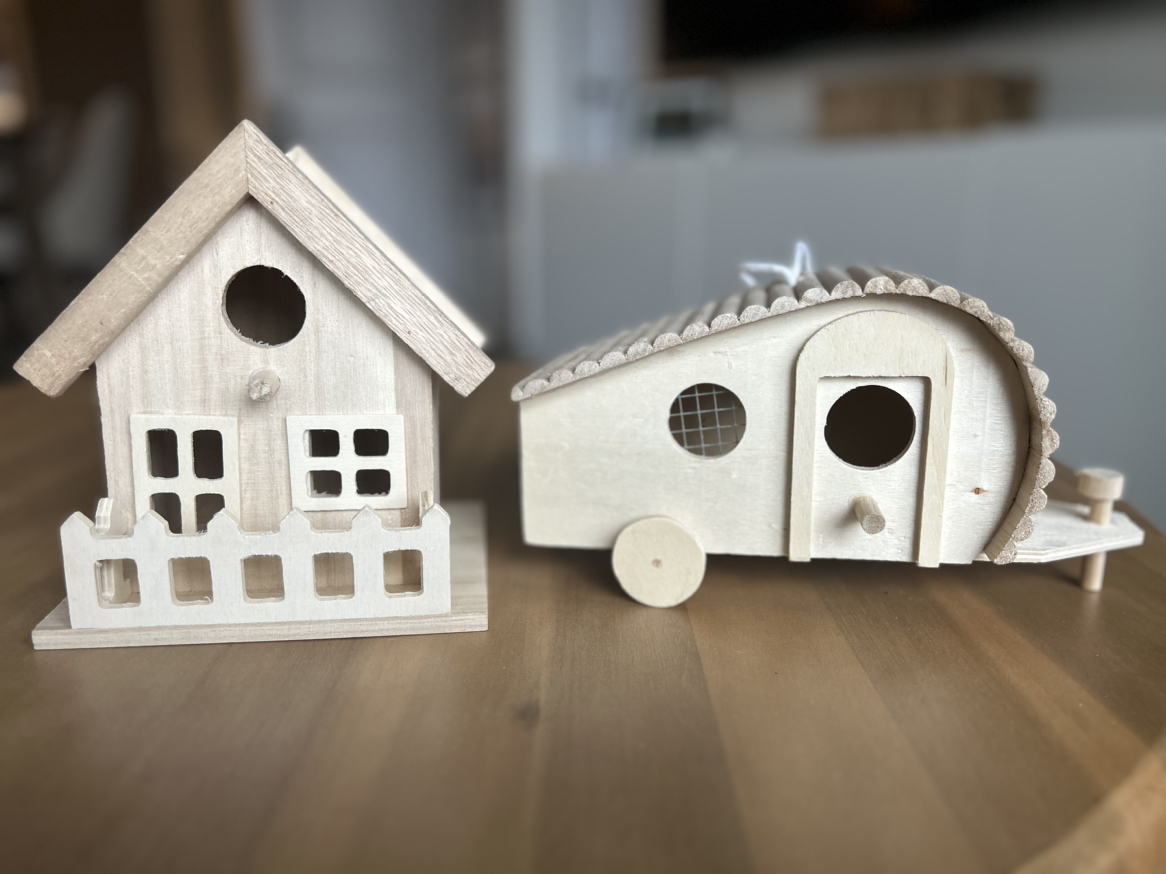 New! Wooden birdhouses 2 for $6 thumbnail
