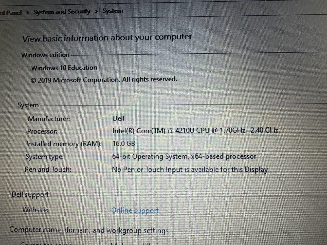 Dell Laptop - photo 2