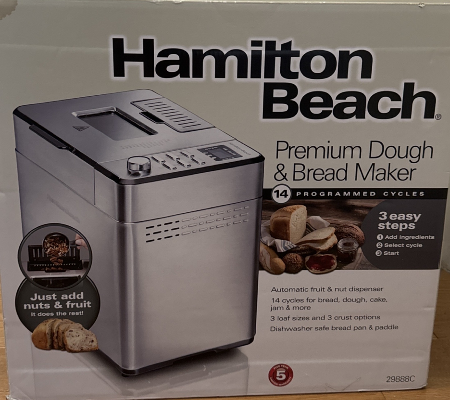 Hamilton Beach bread maker