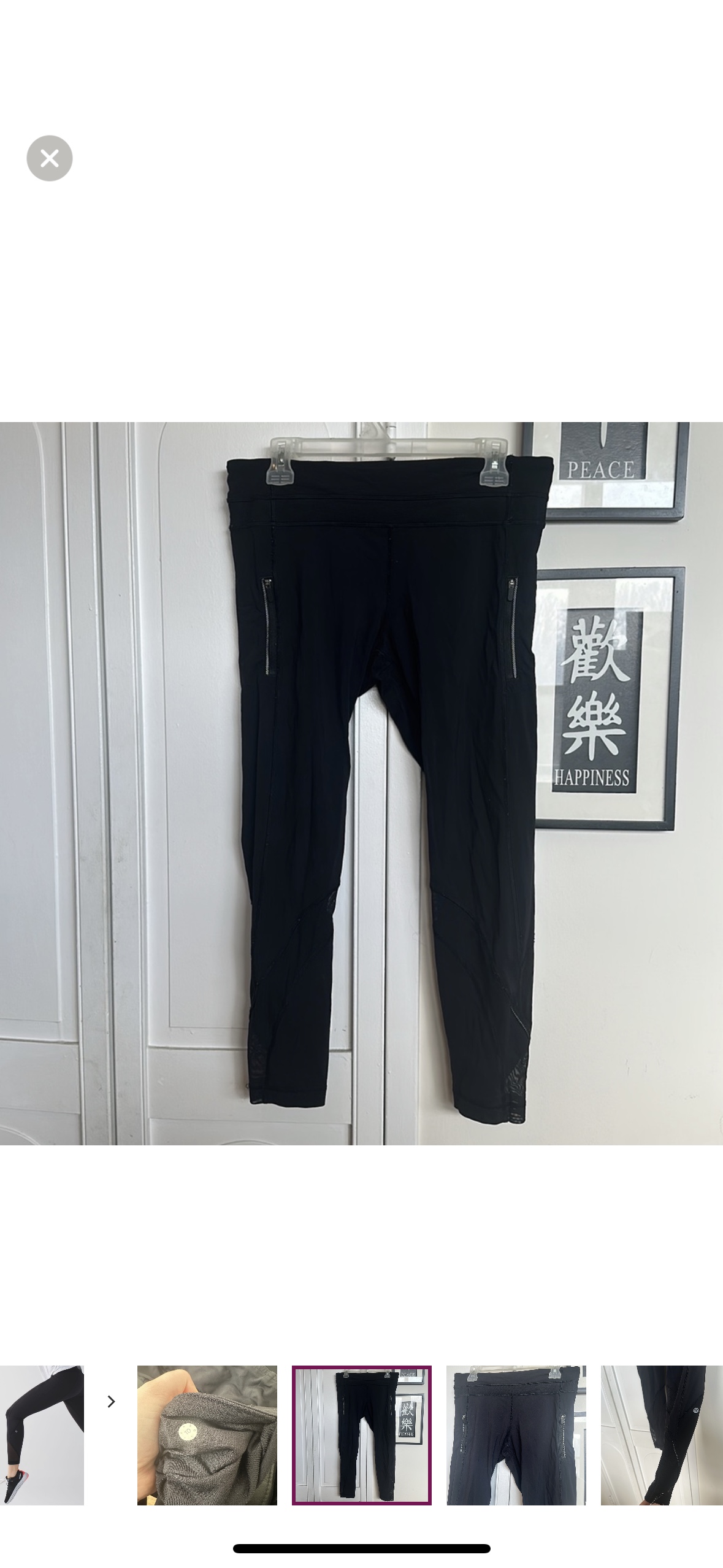 Lululemon Inspire Tight II Size 10 image indicator(7)