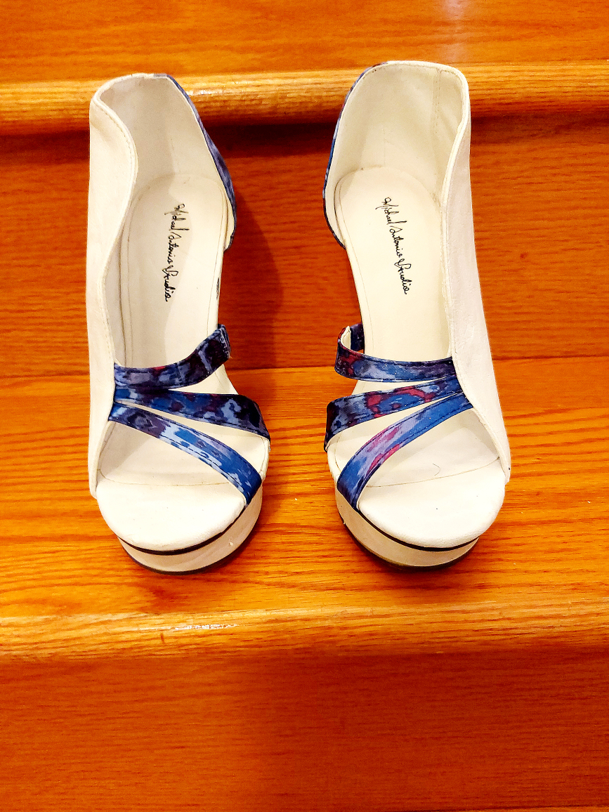 White Michael Antonio Heels/Boots image indicator(2)