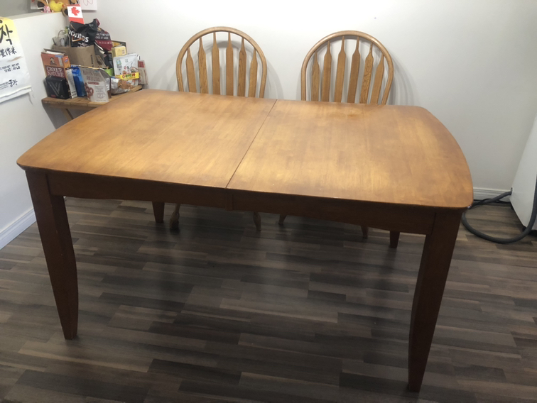 extendable dining table and chairs