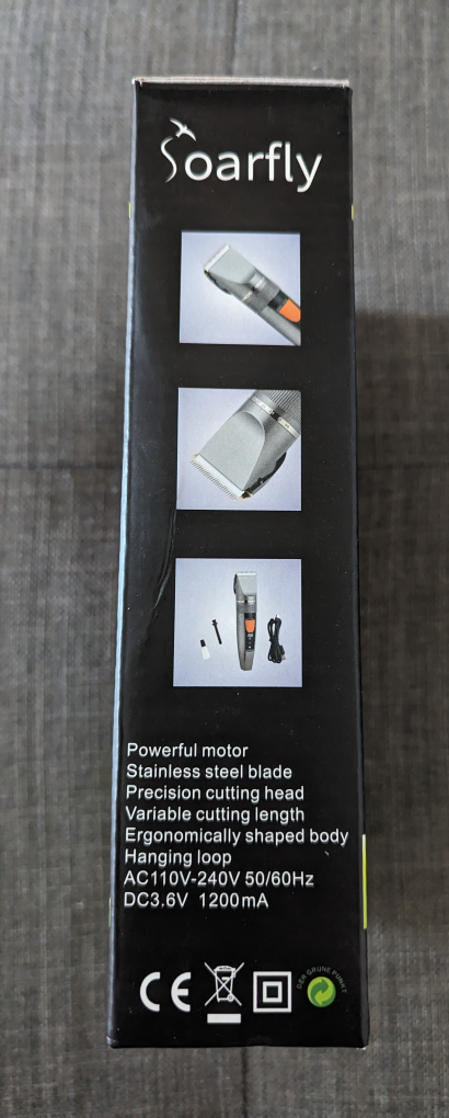 Brand New Soarfly Rechargeable Hair Clipper - photo 3