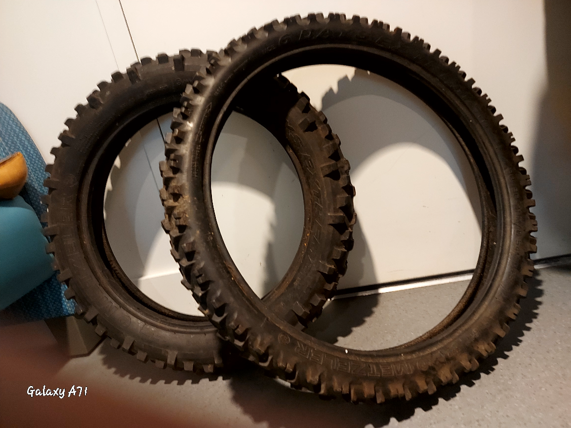 METZELER~"6DAYS EXTREME "SCHLAUCH-TUBE TYPE