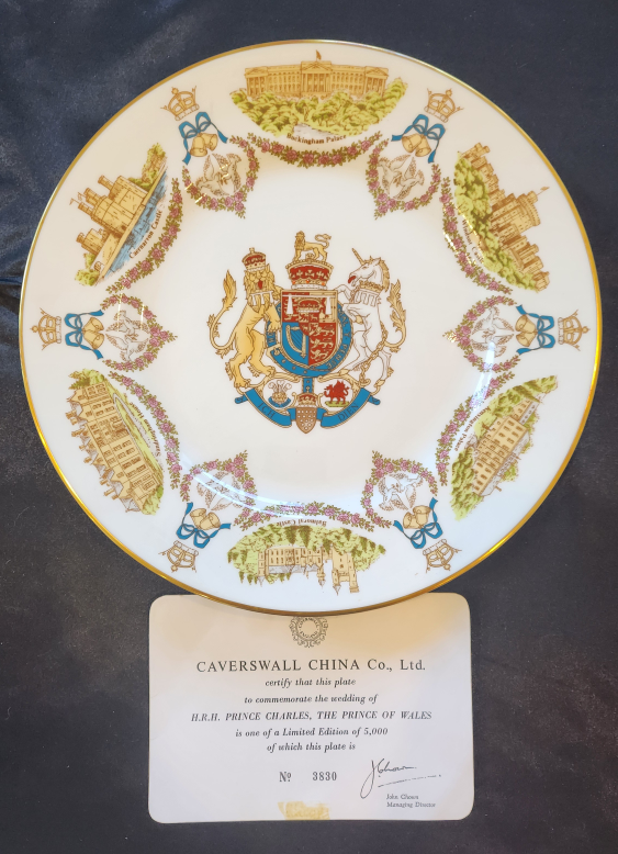 Prince Charles and Lady Diana Plate image indicator(5)
