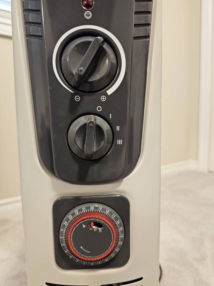 Oil filled radiator (electric heater) image indicator(2)