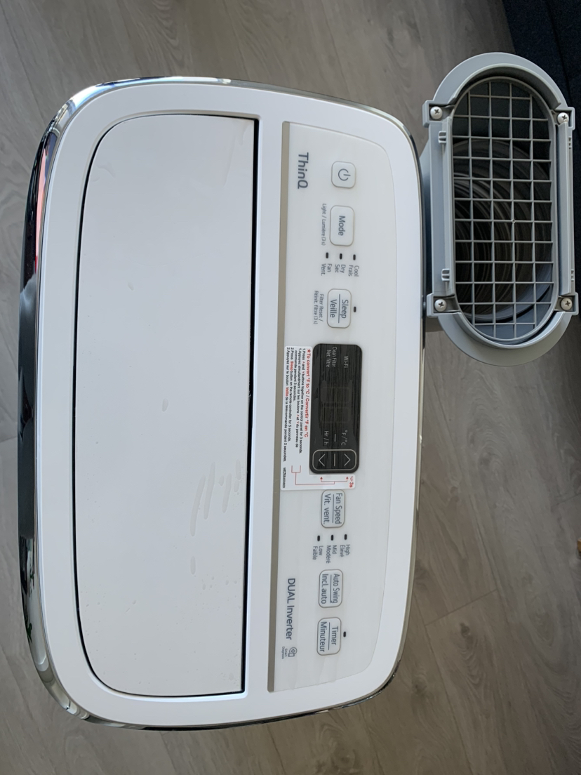 LG Dual inverter  portable air conditioner thumbnail