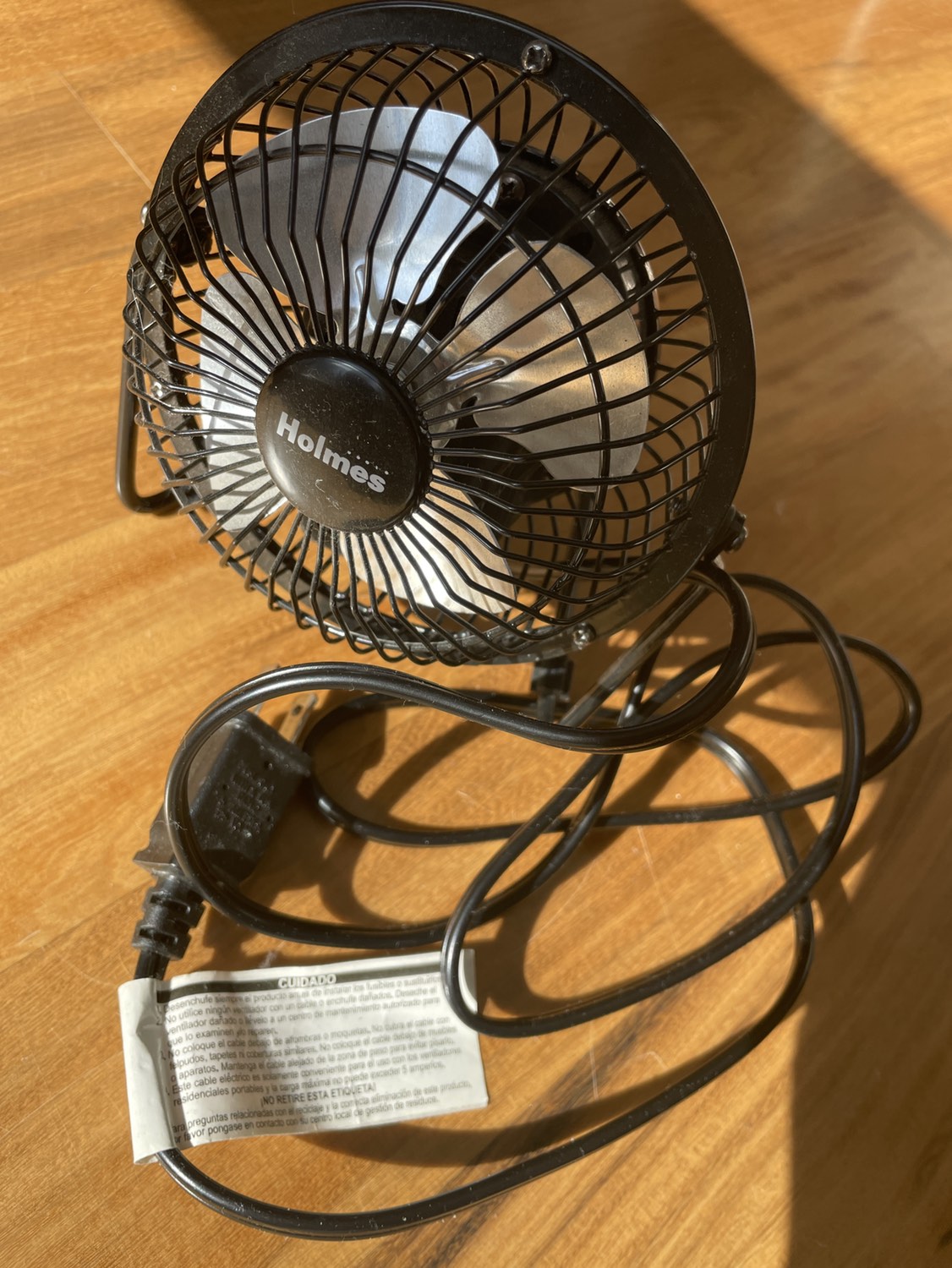 Desk fan 🥕