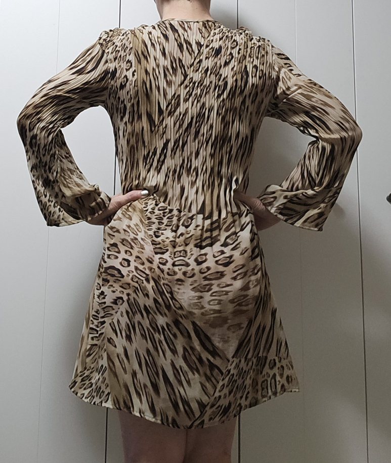 women's dress with tiger&leopard skin prin - photo 2
