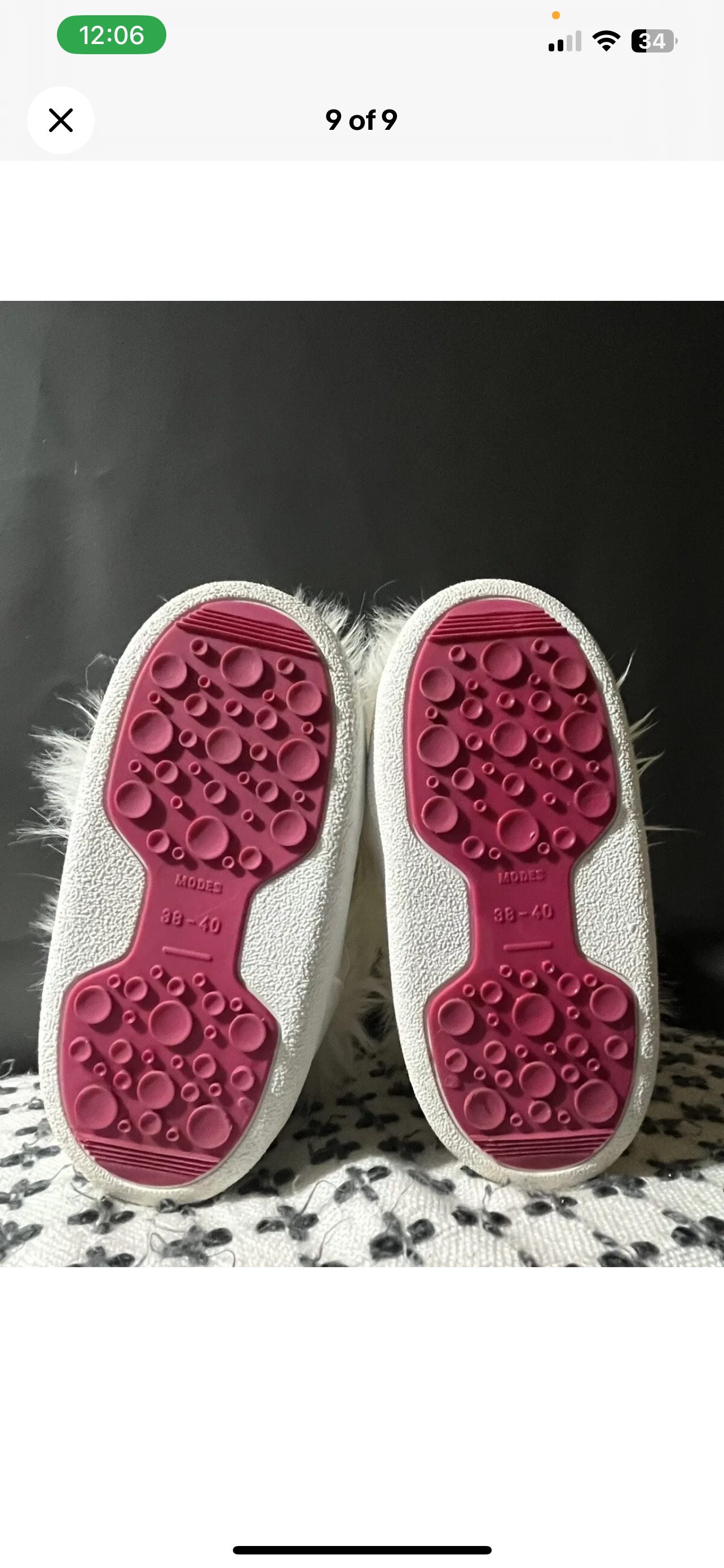 Modes White Fur womens Boots - Made in Romania image indicator(8)