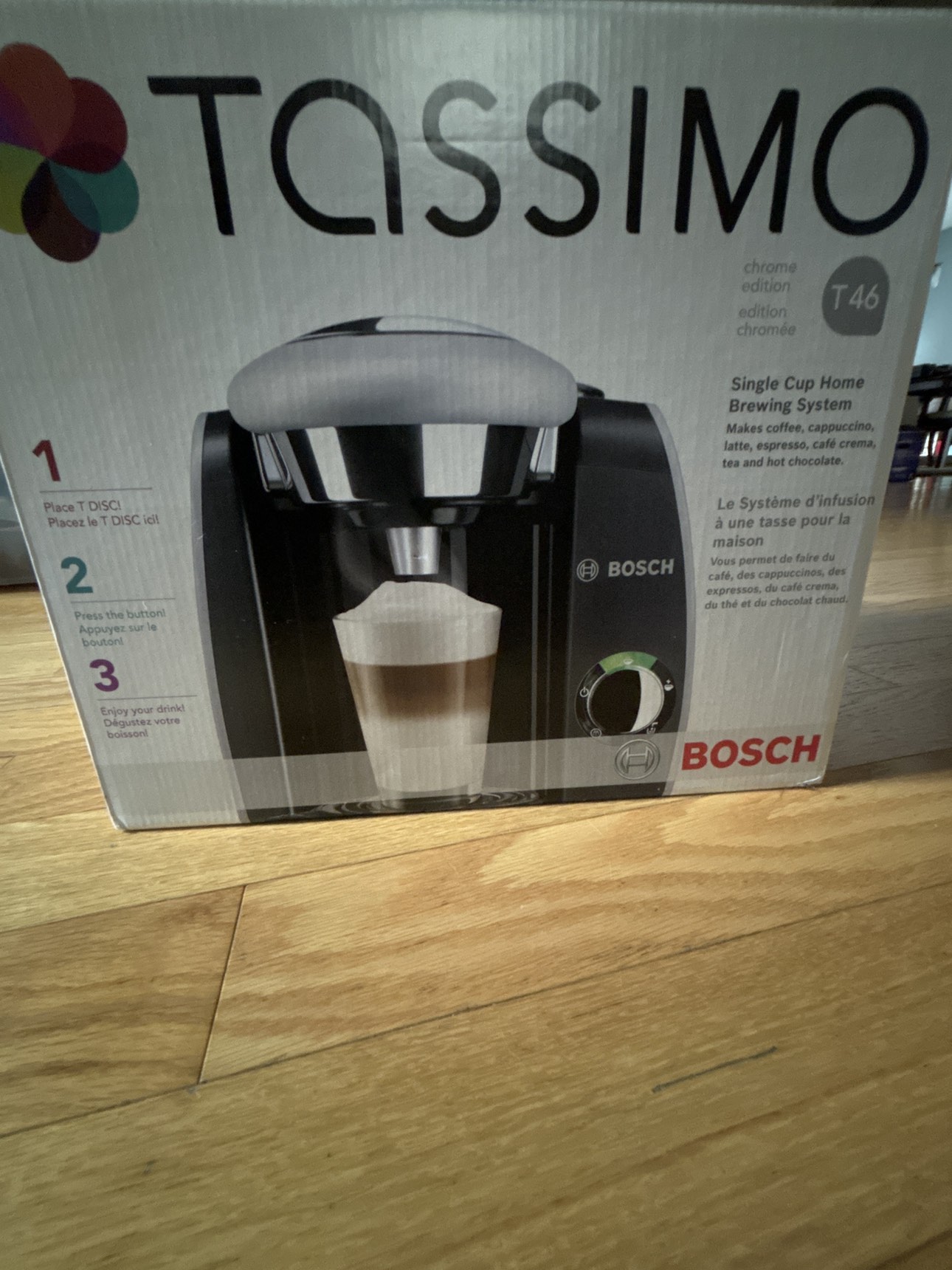 New Bosch Tassimo T46 Chrome Edition thumbnail